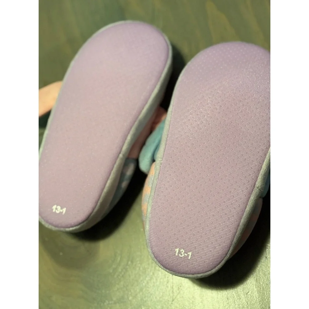 Disney Lilo & Stitch Slippers, Angel‎ & Stitch Plush Slip-On House Shoes